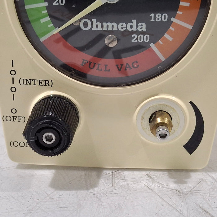 Ohmeda Medical Ohmeda Medical 200 Intermittent Suction Unit Respiratory reLink Medical