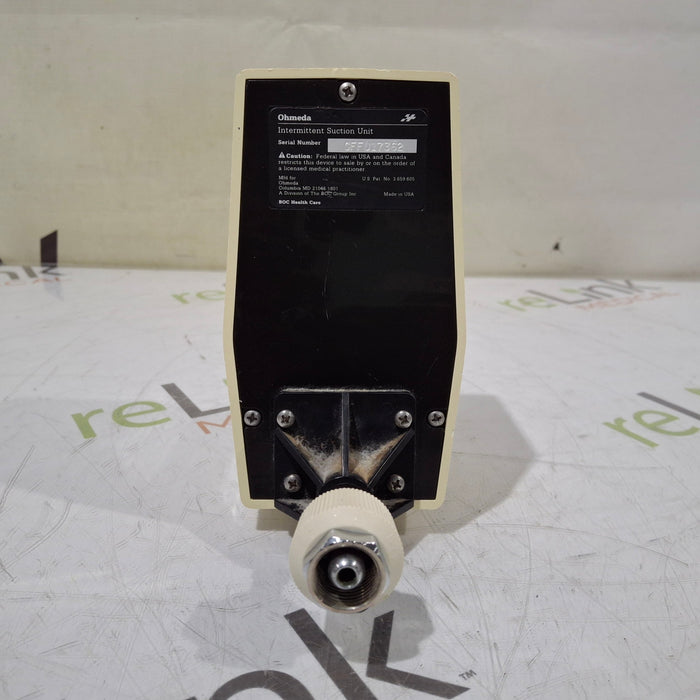 Ohmeda Medical Ohmeda Medical 200 Intermittent Suction Unit Respiratory reLink Medical