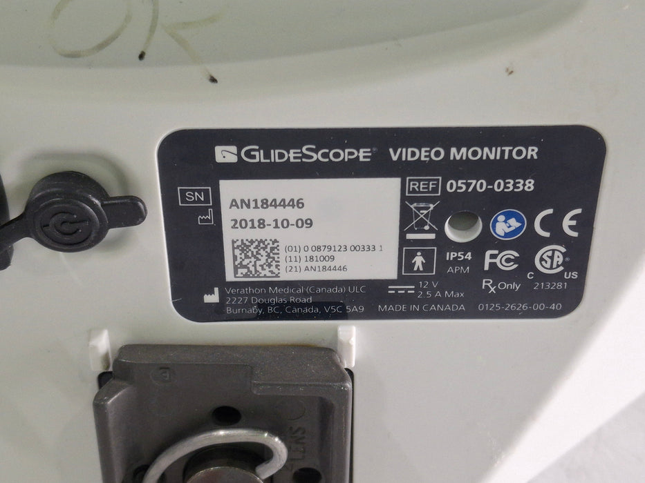 Verathon Medical, Inc Glidescope Video Laryngoscope