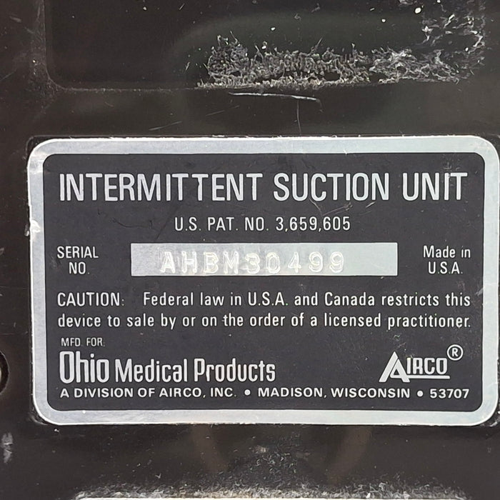 Ohmeda Medical Ohmeda Medical 200 Intermittent Suction Unit Respiratory reLink Medical