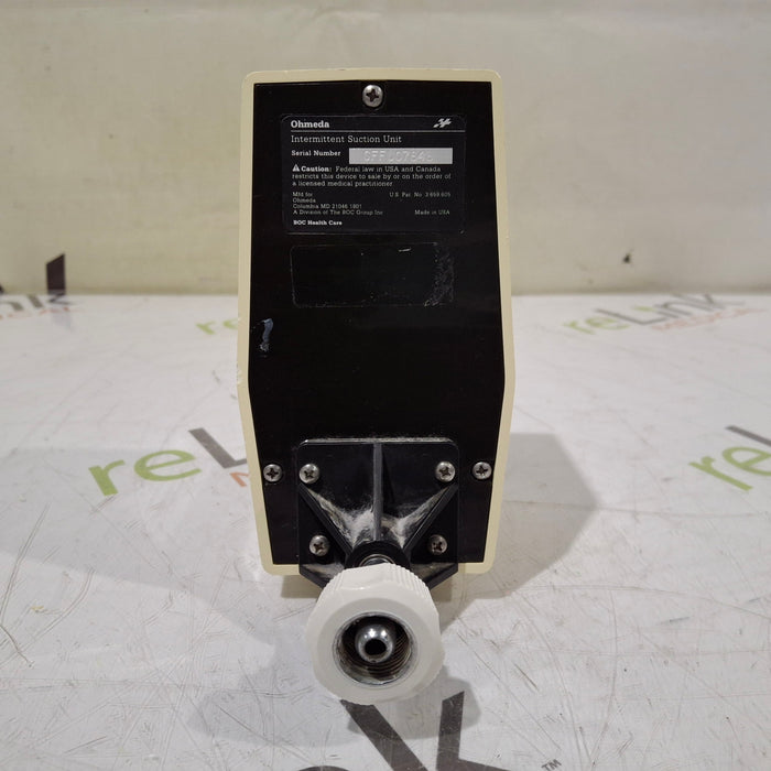 Ohmeda Medical Ohmeda Medical 200 Intermittent Suction Unit Respiratory reLink Medical