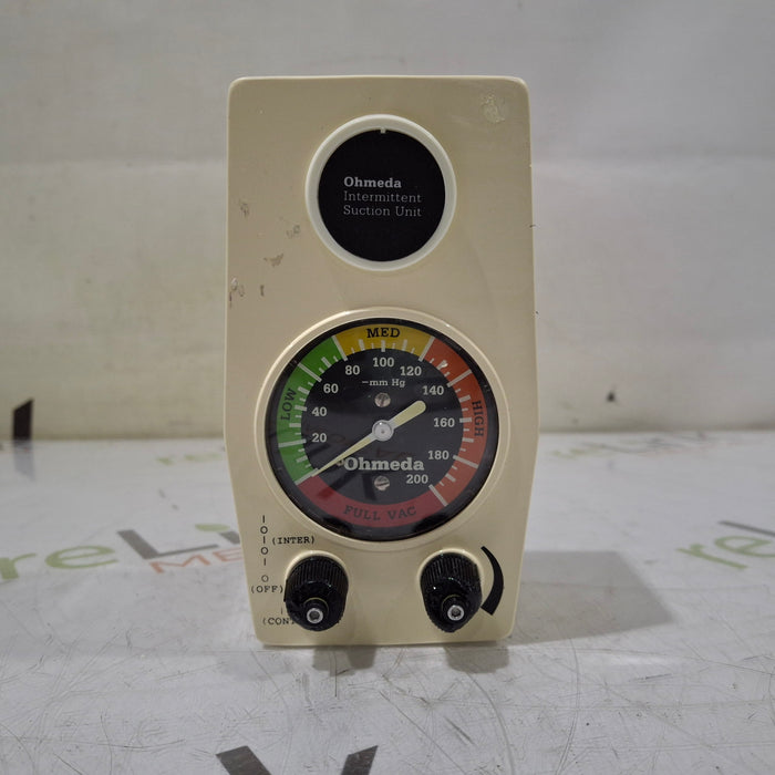Ohmeda Medical Ohmeda Medical 200 Intermittent Suction Unit Respiratory reLink Medical