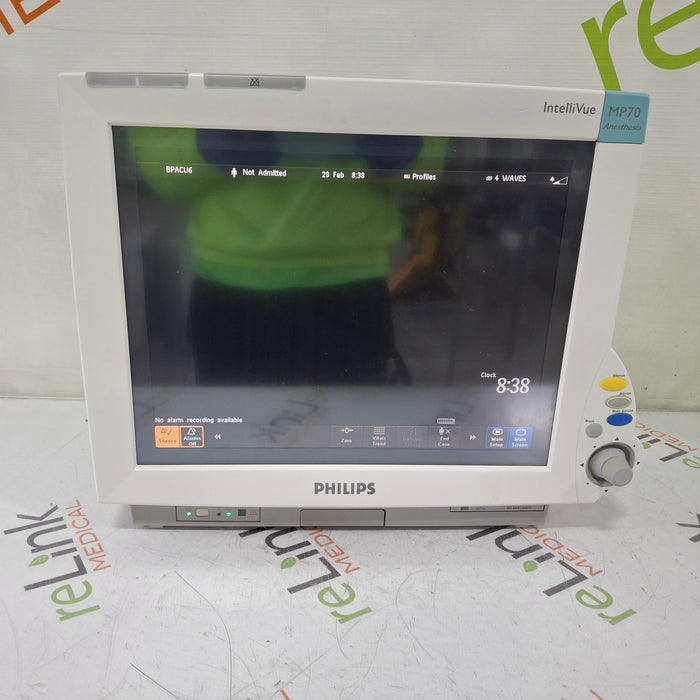Philips Philips IntelliVue MP70 - Anesthesia Patient Monitor Patient Monitors reLink Medical
