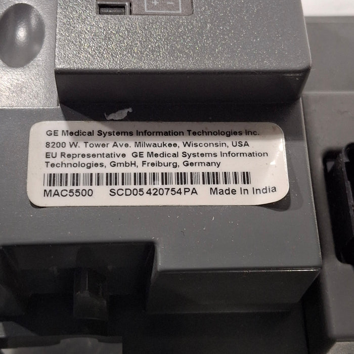 GE Healthcare GE Healthcare MAC 5500 ECG without CAM Module Cardiology reLink Medical