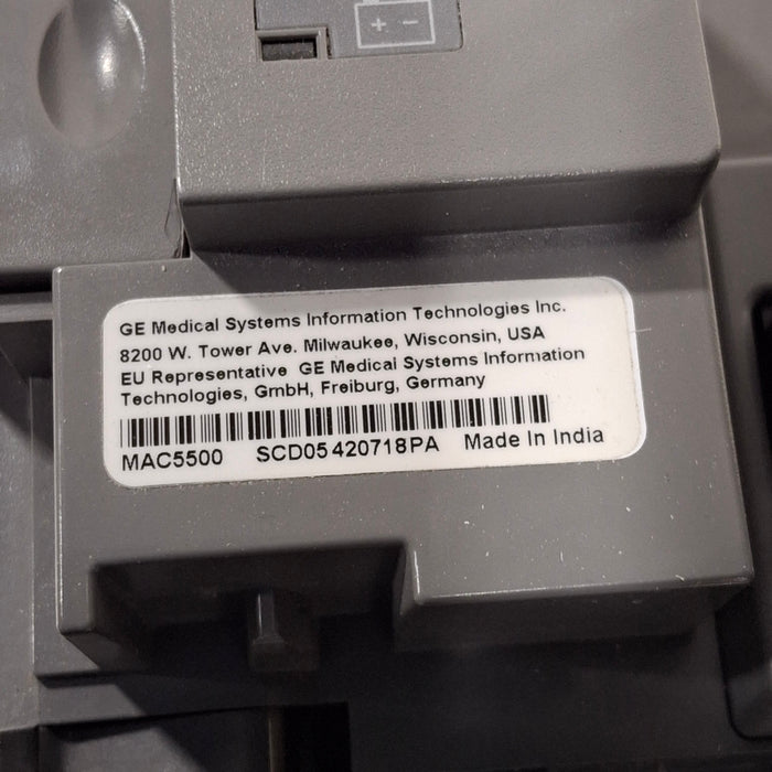 GE Healthcare GE Healthcare MAC 5500 ECG without CAM Module Cardiology reLink Medical