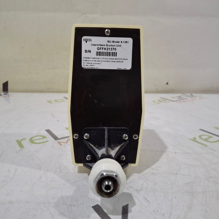 Ohmeda Medical ISU Model 6-1251 Intermittent Suction Unit