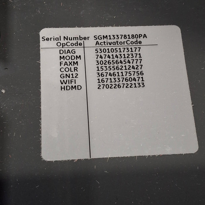 GE Healthcare GE Healthcare MAC 5500 HD ECG without CAM Module Cardiology reLink Medical