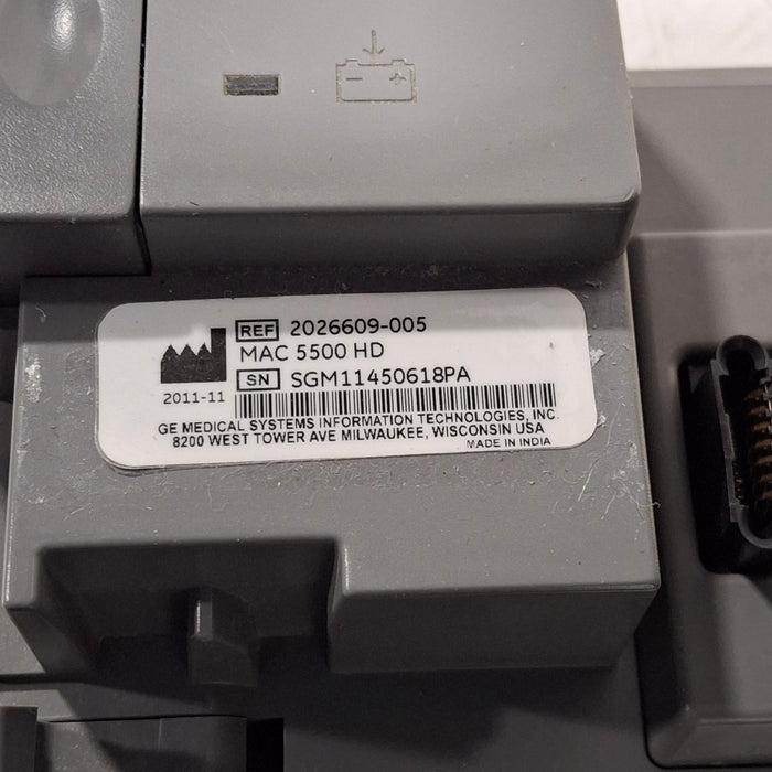 GE Healthcare GE Healthcare MAC 5500 HD ECG without CAM Module Cardiology reLink Medical