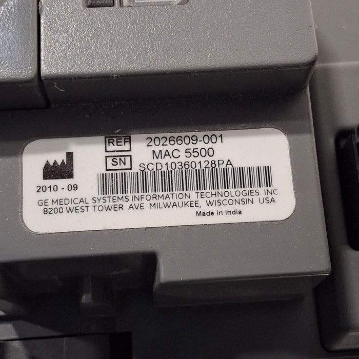 GE Healthcare GE Healthcare MAC 5500 ECG without CAM Module Cardiology reLink Medical