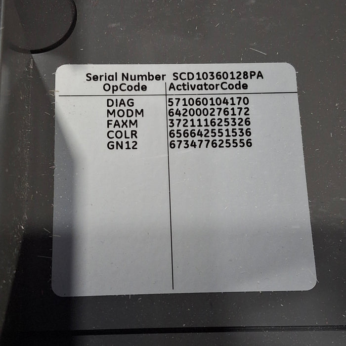 GE Healthcare GE Healthcare MAC 5500 ECG without CAM Module Cardiology reLink Medical