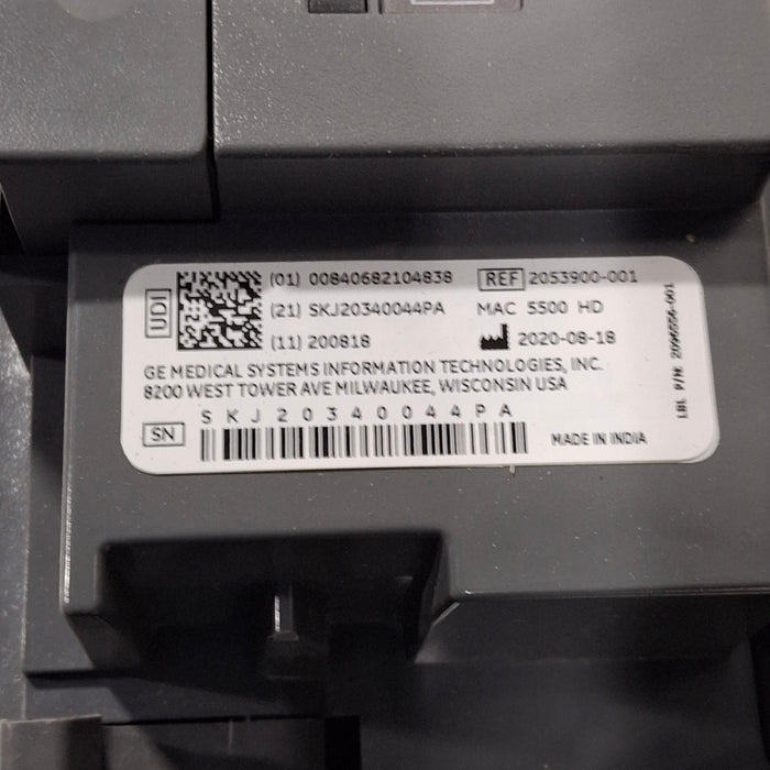 GE Healthcare GE Healthcare MAC 5500 HD ECG without CAM Module Cardiology reLink Medical