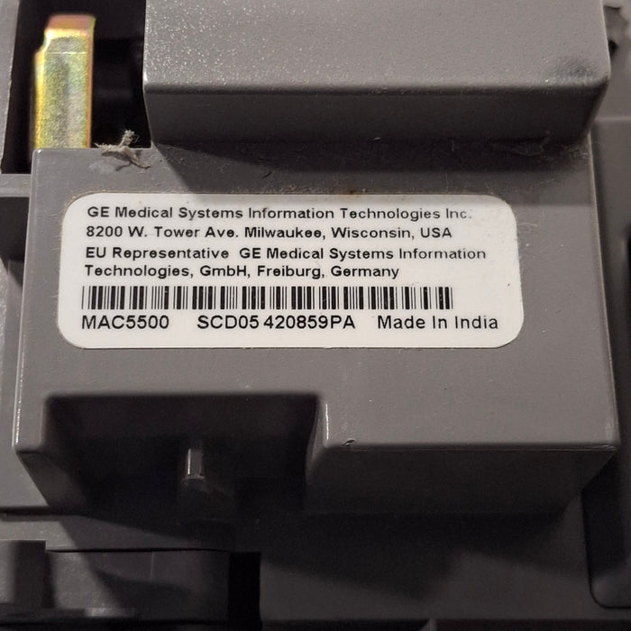 GE Healthcare GE Healthcare MAC 5500 ECG without CAM Module Cardiology reLink Medical