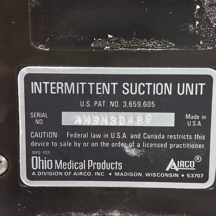 Ohmeda Medical Ohmeda Medical 200 Intermittent Suction Unit Respiratory reLink Medical