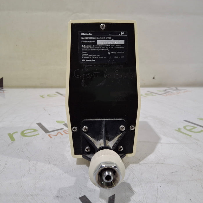 Ohmeda Medical 200 Intermittent Suction Unit