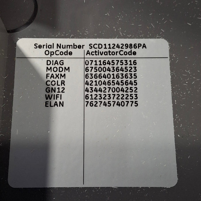 GE Healthcare GE Healthcare MAC 5500 ECG without CAM Module Cardiology reLink Medical