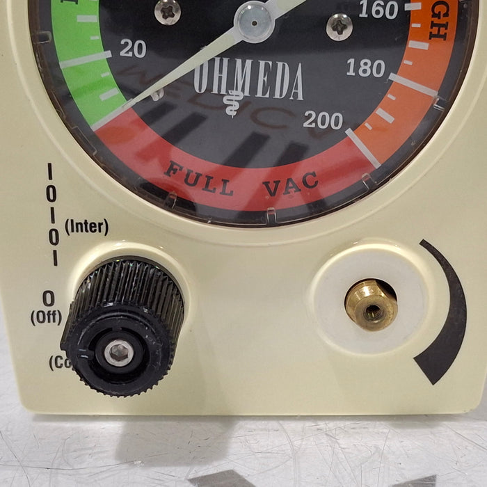 Ohmeda Medical ISU Model 6-1251 Intermittent Suction Unit