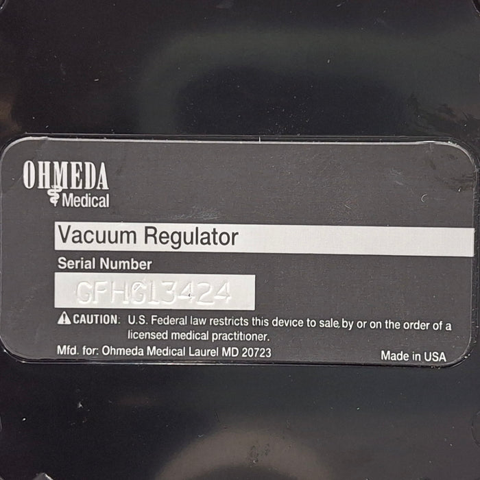 Ohmeda Medical Ohmeda Medical Vacuum Regulator Respiratory reLink Medical