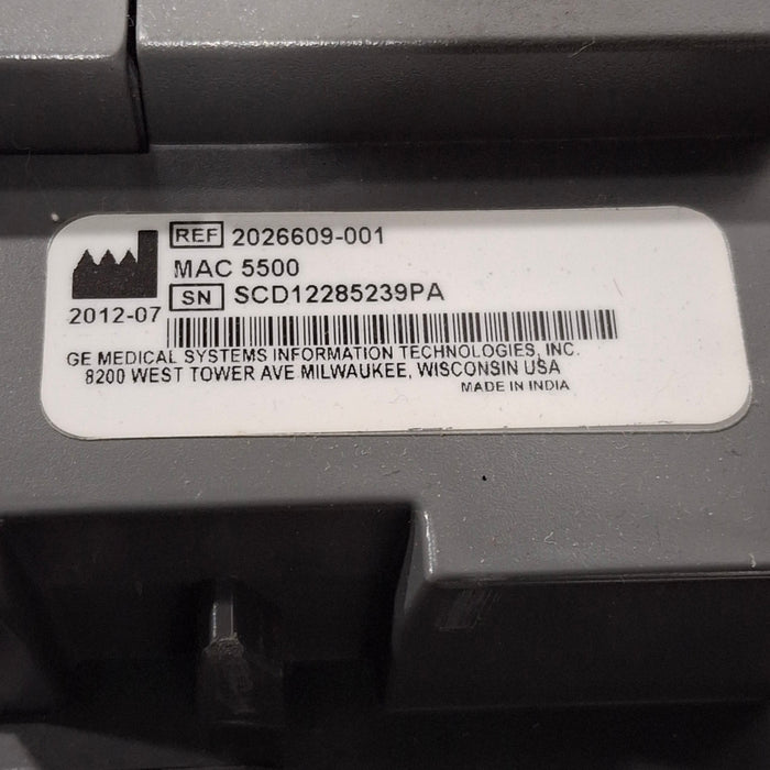 GE Healthcare GE Healthcare MAC 5500 ECG without CAM Module Cardiology reLink Medical