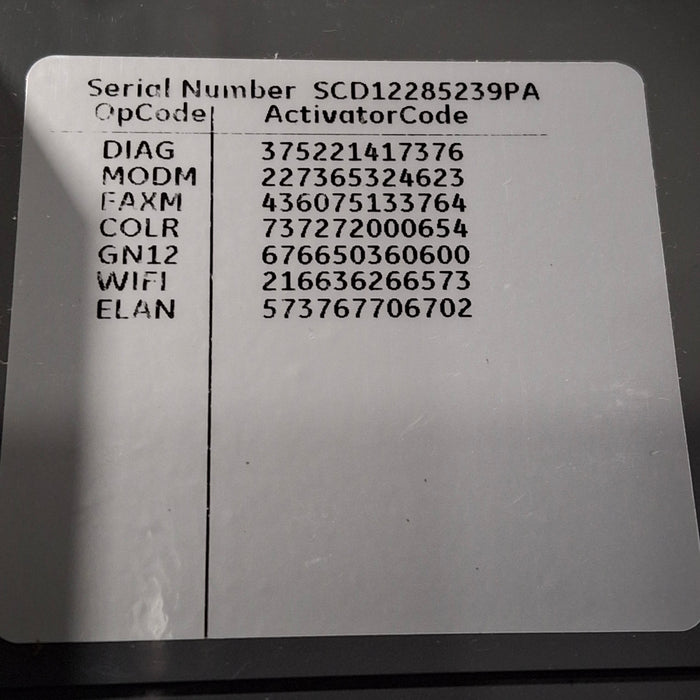 GE Healthcare GE Healthcare MAC 5500 ECG without CAM Module Cardiology reLink Medical