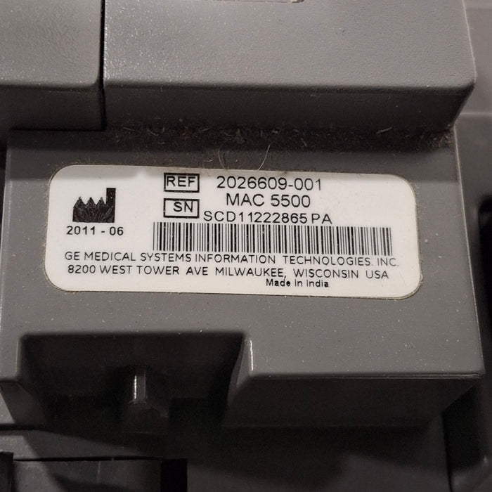 GE Healthcare GE Healthcare MAC 5500 ECG without CAM Module Cardiology reLink Medical
