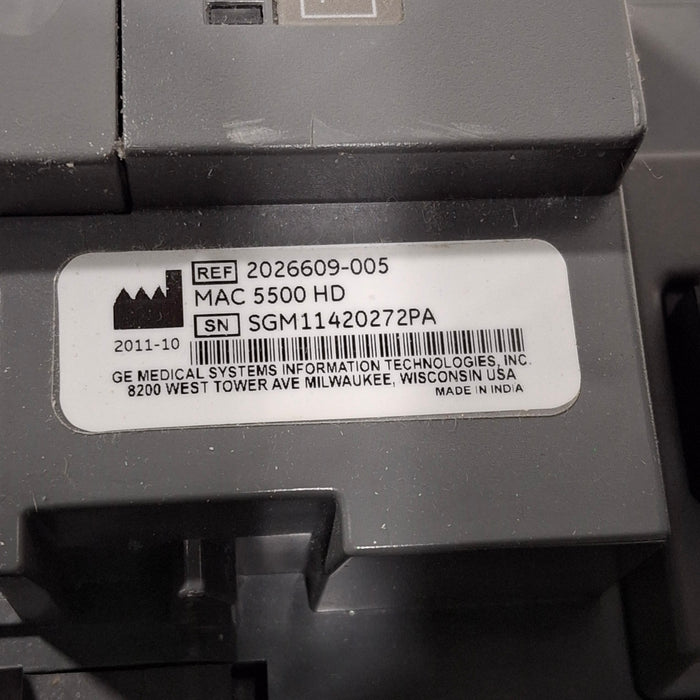 GE Healthcare GE Healthcare MAC 5500 HD ECG without CAM Module Cardiology reLink Medical