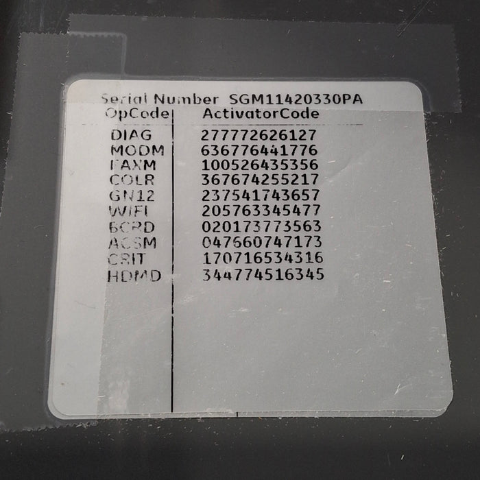 GE Healthcare GE Healthcare MAC 5500 HD ECG without CAM Module Cardiology reLink Medical