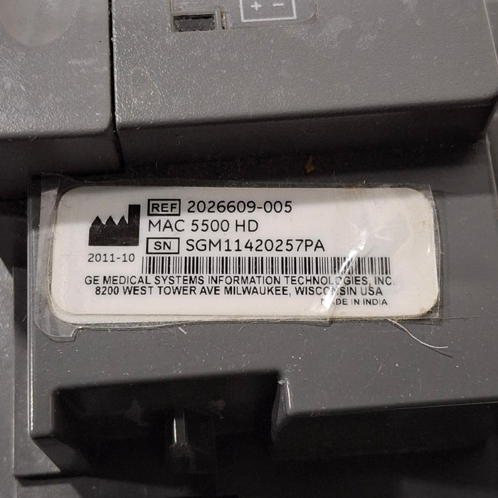 GE Healthcare GE Healthcare MAC 5500 HD ECG without CAM Module Cardiology reLink Medical