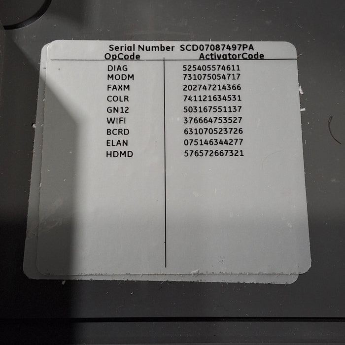 GE Healthcare GE Healthcare MAC 5500 HD ECG without CAM Module Cardiology reLink Medical