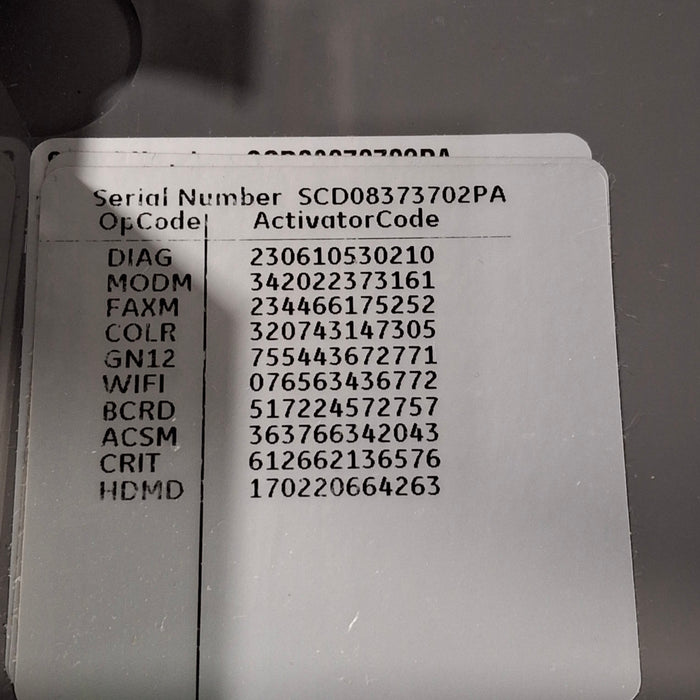 GE Healthcare GE Healthcare MAC 5500 ECG without CAM Module Cardiology reLink Medical