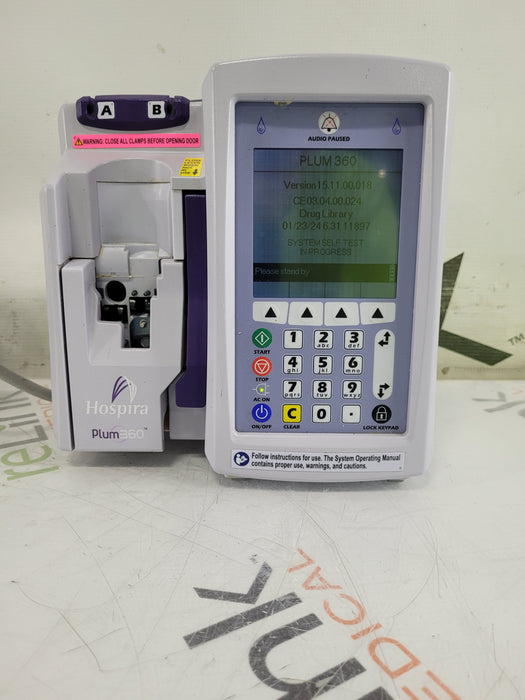 Hospira Hospira Plum 360 Infusion Pump Infusion Pump reLink Medical
