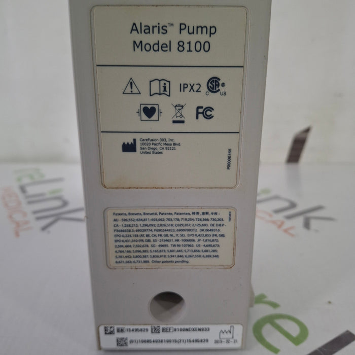CareFusion CareFusion Alaris 8100 LVP Infusion Pump Module Infusion Pump reLink Medical