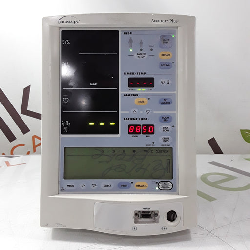 Datascope Datascope Accutorr Plus Vital Signs Monitor Patient Monitors reLink Medical