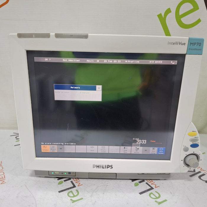 Philips IntelliVue MP70 - Anesthesia Patient Monitor