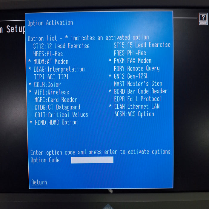 GE Healthcare GE Healthcare MAC 5500 HD ECG without CAM Module Cardiology reLink Medical