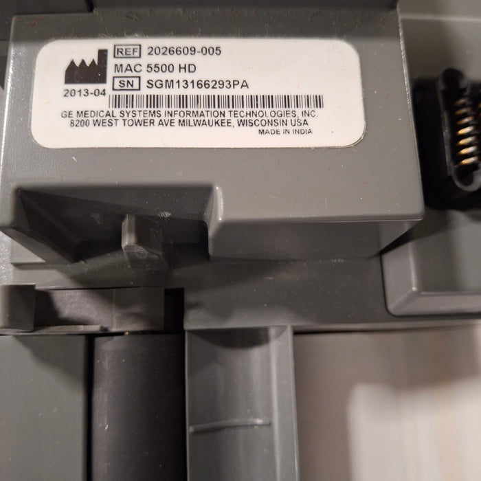 GE Healthcare GE Healthcare MAC 5500 HD ECG without CAM Module Cardiology reLink Medical