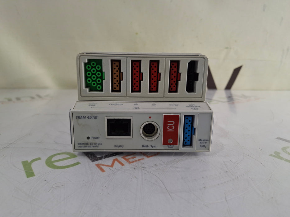 GE Healthcare TRAM 451M Multiparameter Module - Masimo SpO2