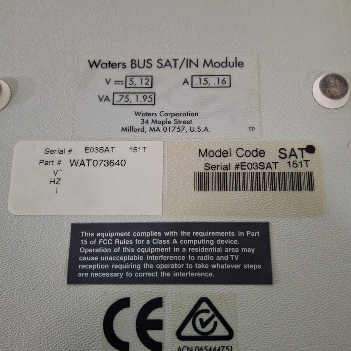 Waters Waters busSAT/IN Module Research Lab reLink Medical