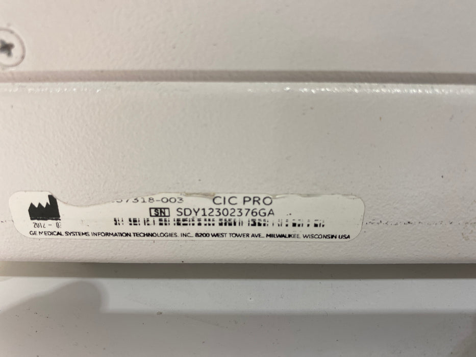 GE Healthcare GE Healthcare MP100D CIC Pro Carescape Central Station Patient Monitors reLink Medical