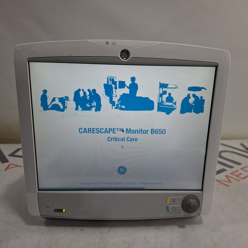 GE Healthcare GE Healthcare Carescape B650 Critical Care Patient Monitor Patient Monitors reLink Medical