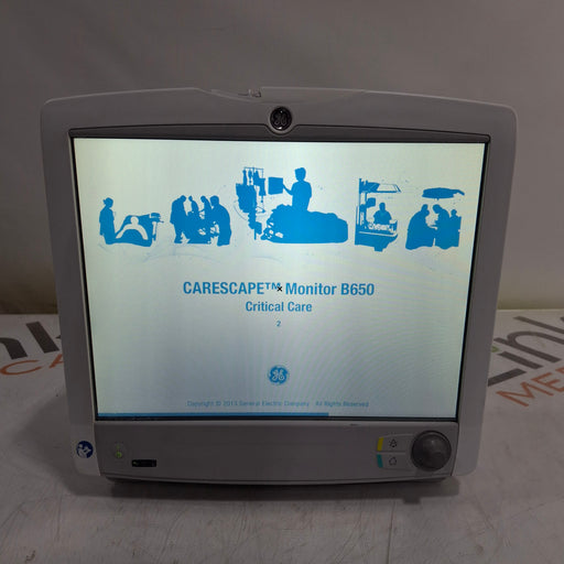 GE Healthcare GE Healthcare Carescape B650 Critical Care Patient Monitor Patient Monitors reLink Medical