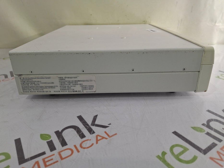 GE Healthcare GE Healthcare MP100D CIC Pro Carescape Central Station Patient Monitors reLink Medical