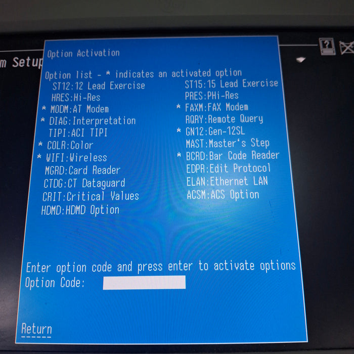 GE Healthcare GE Healthcare MAC 5500 ECG without CAM Module Cardiology reLink Medical