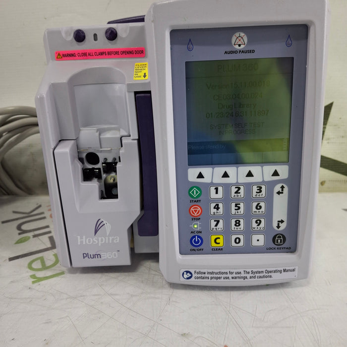 Hospira Hospira Plum 360 Infusion Pump Infusion Pump reLink Medical