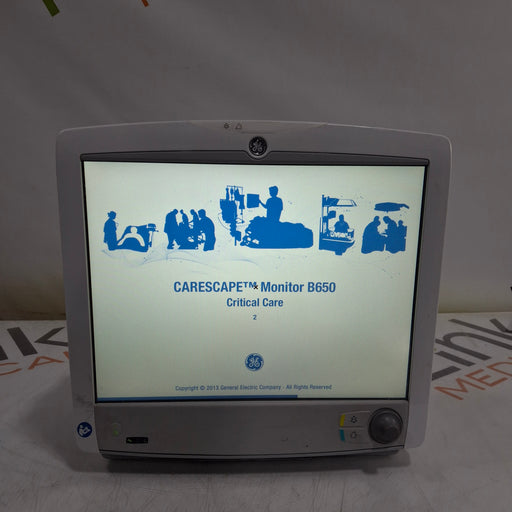 GE Healthcare GE Healthcare Carescape B650 Critical Care Patient Monitor Patient Monitors reLink Medical