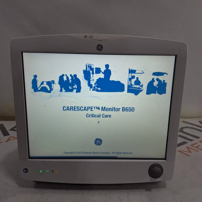GE Healthcare GE Healthcare Carescape B650 Critical Care Patient Monitor Patient Monitors reLink Medical
