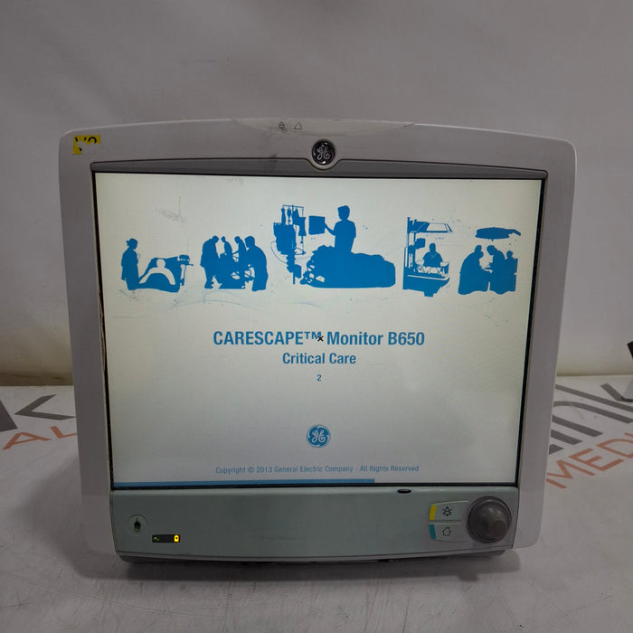 GE Healthcare GE Healthcare Carescape B650 Critical Care Patient Monitor Patient Monitors reLink Medical