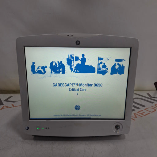 GE Healthcare GE Healthcare Carescape B650 Critical Care Patient Monitor Patient Monitors reLink Medical