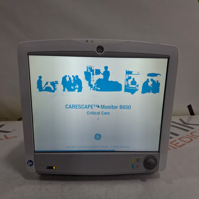 GE Healthcare GE Healthcare Carescape B650 Critical Care Patient Monitor Patient Monitors reLink Medical