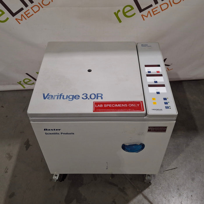 Baxter Heraeus Varifuge 3.0R Refrigerated Centrifuge