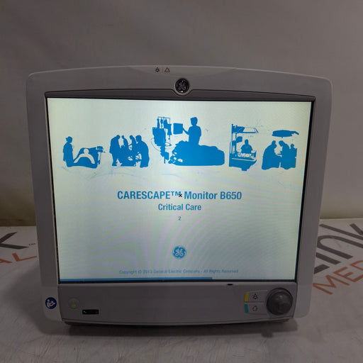GE Healthcare GE Healthcare Carescape B650 Critical Care Patient Monitor Patient Monitors reLink Medical